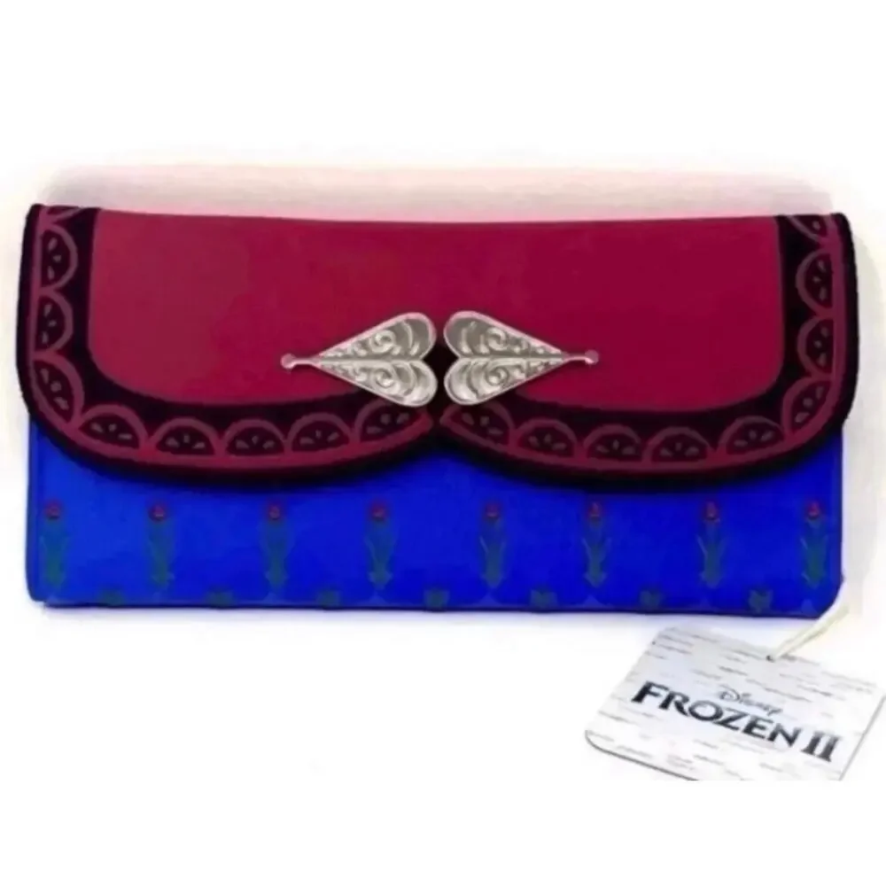 Loungefly Frozen Wallet Ana Dress *NEW WITH INSIDE FLAW**